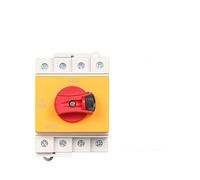 DC Solar Isolator Switch PV 1000V 32A 2P Din Rail Mounting Rotating Handle For Solar EKD6-DB32 NWPNLXEA(EKD6-32-4S (4P 32A))