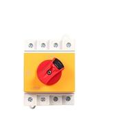 DC Solar Isolator Switch PV 1000V 32A 2P Din Rail Mounting Rotating Handle For Solar EKD6-DB32 NWPNLXEA(EKD6-32-4 (4P 32A))