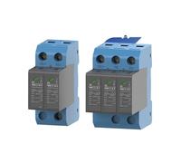 DC SPD 2P 3P 20-40KA 600V 800V 1000V Surge Protective Device Low-voltage Arrester House din rail 2 Poles Protector YRSP-D12T1+T2 EKFBQBGW(3P 1000V)