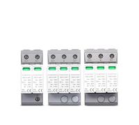 DC SPD House Surge Protective Device 2P 3P 600V 1000V 1500V Type PV 20-40KA Protector Arrester Low-voltage Protection EKU5 RUAJOGYNVM((T2) 3P 1000V DC)
