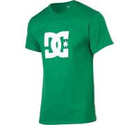 DC Star - Maglietta a Maniche Corte da Uomo con Logo, Kelly Verde/Bianco, S
