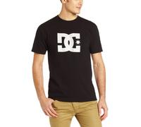 DC Star - Maglietta a Maniche Corte da Uomo, Nero/Grigio, XL