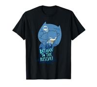 DC Super Friends Batman Swinging Silhouette Maglietta