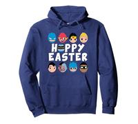 DC Super Friends Hoppy Easter Character Eggs Felpa con Cappuccio