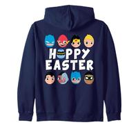 DC Super Friends Hoppy Easter Character Eggs Felpa con Cappuccio
