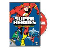 DC SUPER HEROES: THE FILMATION ADVENTURES 1 DVD NUOVO