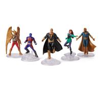 DC Supereroe BLACK ADAM Set Di Giocattoli Di Azione Da 2 Pollici X 5 Per Bambini