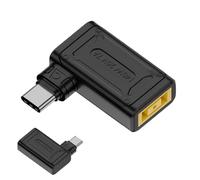 DC Type C Converter, 140 W Versatile Jack Plug Adapter, Convertitore di ricarica rapida PD, femmina a connettore per telefoni cellulari, laptops, dispositivi elettronici