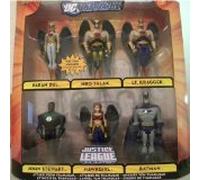 DC Universe Justice League Unlimited Exclusive Action Figure 6Pack Attack From Thanagar Paran Dul, Hro Talak, Lt. Kragger, John Stewart, Hawkgirl Batman by Mattel