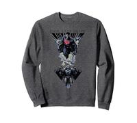 DC Uomo d'Acciaio Ultima Speranza Felpa, Unisex per Adulti, Grigio Scuro, XL