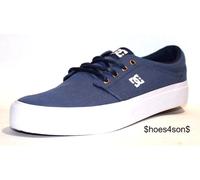 Dc Uomo Trase Tx Se Skate Scarpe, Blu Navy Bianco, Taglie 9,10 &10.5 M USA