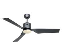 Dc Ventilatore Con LED Lampada Eco Dynamix Grigio Ventola Risparmio Motore