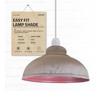 DC VOLTAGE Moderna Lampada a Sospensione Con Paralumi In Metallo ArgillaForma a Cupola Curva Attacco E27 Facile da Installare Per Letto Apparecchi di Illuminazione a Soffitto.