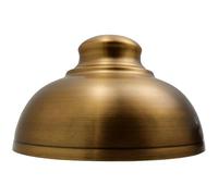 DC VOLTAGE Moderna Lampada a Sospensione Con Paralumi In Metallo Ottone Giallo Forma a Cupola Curva Facile da Installare su Attacchi E27 Per Apparecchi di Illuminazione da Soffitto Per Cucina