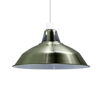 DC VOLTAGE Paralume da Soffitto Moderno in Metallo 30 cm Facile da Installare Lampada a Sospensione per Camera da Letto Cucina Bagno Stile Antico