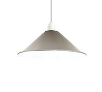 DC VOLTAGE Paralume per lampada a sospensione in metallo da soffitto, 22 cm x 10 cm, facile da montare, per ristorante, camera da letto, soggiorno, corridoi