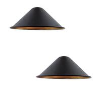 DC VOLTAGE Paralume per lampada a sospensione in metallo da soffitto, 22 cm x 10 cm, facile da montare, per ristorante, camera da letto, soggiorno, corridoi