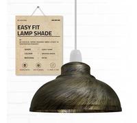 DC VOLTAGE Paralumi Industriali Stile Per Lampade a Sospensione Forma a Cupola Curva In Metallo Facili da Montare Per Apparecchi di Illuminazione da Soffitto