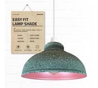 DC VOLTAGE Paralumi industriali stile retrò per lampade a sospensione, forma a cupola curva in metallo, facili da montare per apparecchi di illuminazione da soffitto. (Cama dell'esercito)