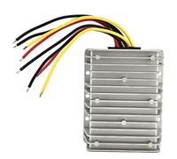 DC Voltage Regulator 12V to 24V 20A 480W Boost Converter | IP67 Watertight with Overcurrent Protection | for LED Displays/Cameras/Motors | 96% Efficiency
