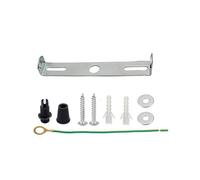 DC VOLTAGE Staffa per piastra da soffitto con rosetta di montaggio a soffitto con accessori per base lampada da lampadario (115 mm) (115mm)