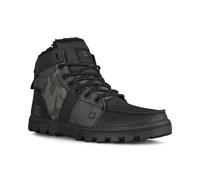 Dc Woodland con Lacci Invernali Stivali - Nero/Nero/Nero Stampa