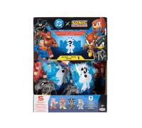 Dc x sonic - assortimento di personaggi articolati 6 cm - wave 1