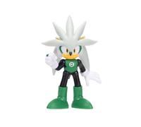 DC x Sonic Silver nei panni di Green Lantern - Action Figure 6,35 cm altamente articolata con design dettagliato, licenza ufficiale Jakks Pacific, perfetta per collezionisti e fan di Sonic e DC Comics