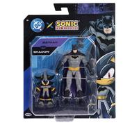 DC X Sonic the Hedgehog Action Figure 2 Pack Shadow e Batman Sega