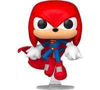 DC x Sonic the Hedgehog POP Heroes Vinyl Figure Knuckles as Superman 9 cm