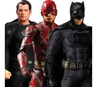 Dc Zack Snyder Justice League Deluxe Uno: 12 Collective Acciaio IN Scatola Set