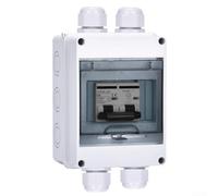 DC1000V PV Scatola di disconnessione solare interruttore per isolamento DC tra pannelli solari e invertitori da 6A a 125A IP65 2 poli vita meccanica 10000 (50A)