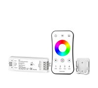 DC12-24V Controller RGB Striscia luminosa a LED Controller RGB Telecomando con striscia luminosa a LED Staffa for montaggio a parete remoto(E Model)