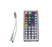 DC12-24V mini 24 tasti/44 tasti controller dimmer telecomando a infrarossi adatto for strisce luminose LED RGB 5050 3528 2835(24,Wire style)