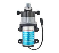 DC12/24V Pompa Acqua Automatica 6L/min 50m Ascensore Micro A Membrana A Basso Rumore for Wc Scaldabagno lavatrice per Petrolio, Diesel, Petrolio(W0442(2) YD-24-80X single pump)