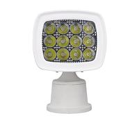 DC12V/24V 27W LED Search Light Telecomando Senza Fili Rotazione Orizzontale di 340° Rotazione Verticale di 70° con Lampeggiante e modalità di Ricerca e Soccorso SOS Marine Outdoor