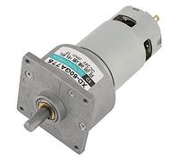 DC12V/24V 35W Mini DC Motoriduttore, Micro DC Motoriduttore in Metallo Velocità Regolabile Grande Motore a Torsione CW/CCW(24V15rpm)
