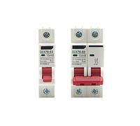 DC12V 24V 48V 36V DC MCB Batteria Auto Protector Mini Circuit Breaker DZ47 DC Positivo e Negativo Rotection Interruttore Isolatore 1 Pz Interruttore automatico (Color : 80a, Size : 1P)