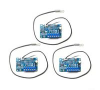 DC12V 24V Modulo ventola termostato automatico per PWM PC CPU controllo della temperatura della ventola, regolatore di velocità della ventola CC a 2 vie 4A, regolatore di velocità del motore CC