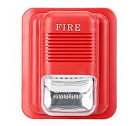 DC12V/24V Suono E Luce Allarme di Protezione Antincendio Avviso Sistema di Sicurezza di Allarme Sirena Stroboscopica Per Officine Fabbrica