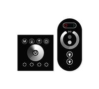 DC12V-24V temperatura colore singolo RGB/RGBW 86 controller touch screen a parete barra luminosa a LED regolatore dimmer in vetro 4A * 3CH(Single Color-B-01)