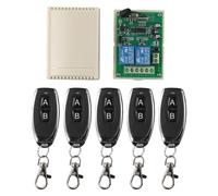 DC12V 2CH Relè Ricevitore Trasmettitore RF 433 Mhz Interruttore Controllo Remoto