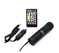 DC12V 6W RGB. Le luci della stella del tetto dell'automobile GUIDATO Lampada da soffitto a stella a fibra ottica interna interni Starry Ambient Light with App RF. Controllo vocale(200PCS x 75mm x 2M)