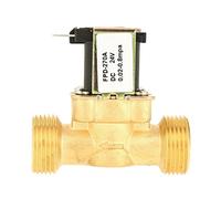 DC24V 12V AC220V G3/4 Valvola Magnetica A Solenoide Elettrica Valvole In Ottone Normalmente Chiuse Per La Sostituzione Acqua Controllo Acqua
