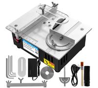 DC24V Mini sega da tavolo fai da te 96W 5000 giri/min macchina da taglio compatta di precisione per legno PCB plastica alluminio EUPlug
