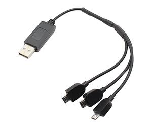 DC3.7V Cavo di ricarica USB Adattatore di ricarica rapida per WLTOYS XK K127 RC Drone
