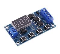 DC5-36V Dual MOS LED Digitale Tempo di Ritardo Relè Trigger Ciclo Timer Interruttore Circuito Modulo Controllo Temporizzazione FAI DA TE