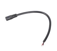 DC5.5x2.5mm Femmina Cavo di Alimentazione Pre Stagnato Ends 25cm/100cm per Sistemi Solari CCTV Camera Trasmissione di Energia