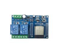DC5-60V Alimentazione Dual-channel WIFI BLE Modulo relè ESP32-WROOM Scheda di sviluppo di sviluppo secondario Adatto per Arduino