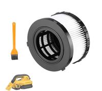 DC5151H - Filtro HEPA di ricambio per aspirapolvere Dewalt DC5151H, DC515, DCV517, per aspirapolvere a secco e umido, lavabile e riutilizzabile, con 1 spazzola per la pulizia